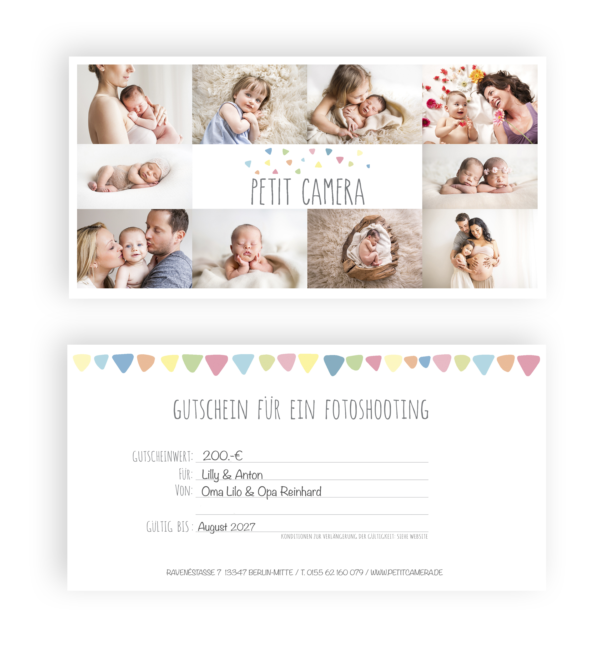 Fotoshooting Gutschein Berlin Fotoshooting Gutschein Berlin – Petit Camera