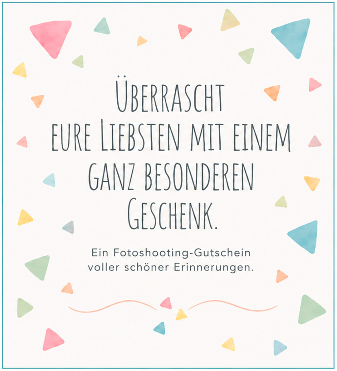Fotoshooting-Gutschein Petit Camera mobil Fotoshooting-Gutschein von Petit Camera als besonderes Geschenk