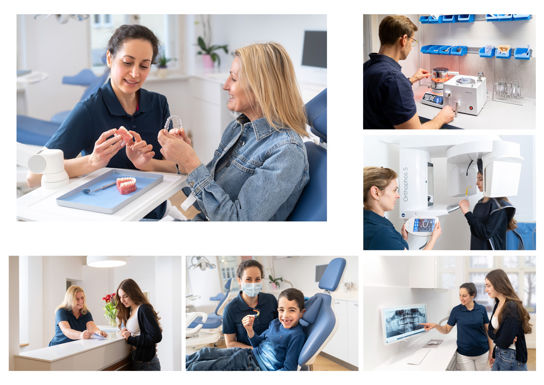 Kieferorthopädie Praxis – Praxisfotografie Berlin