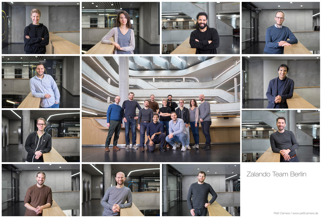 Zalando Team – Mitarbeiterfotografie Berlin